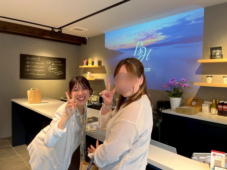 スタッフとお客様