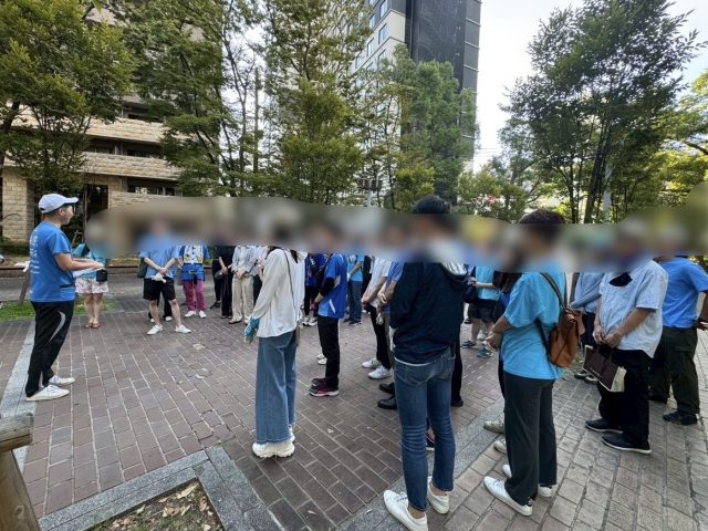 開会のあいさつ